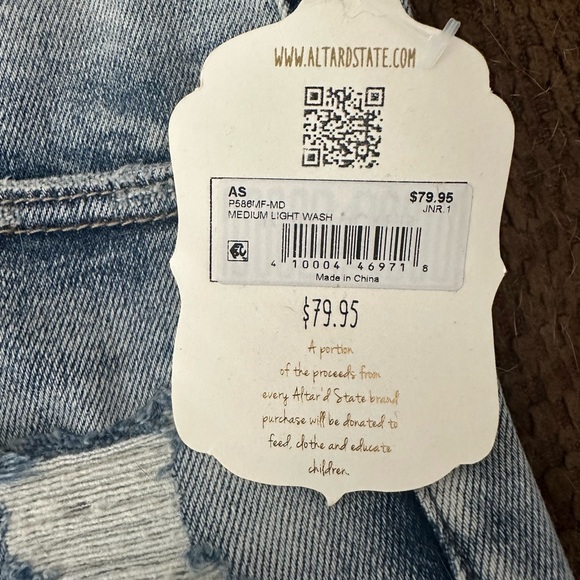 Altr’d State jeans size 2 - Picture 3 of 6